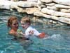 Bubba And Molly At Swim Lessons